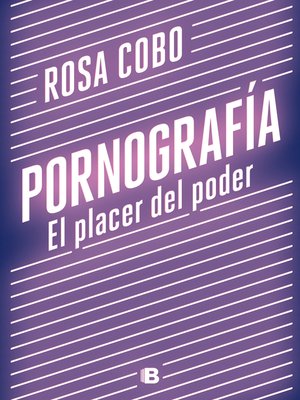 cover image of Pornografía. El placer del poder